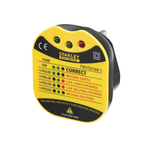Stanley Intelimeasure FatMax® UK Wall Plug Tester