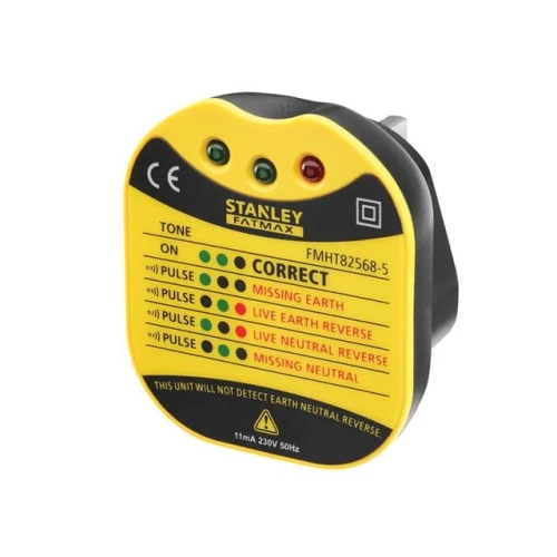 Stanley Intelimeasure FatMax&Acirc;&reg; UK Wall Plug Tester