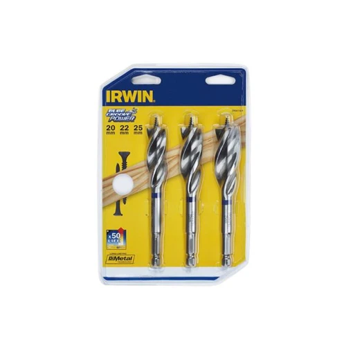 Blue Groove Power Bit Set (20, 22, 25mm)
