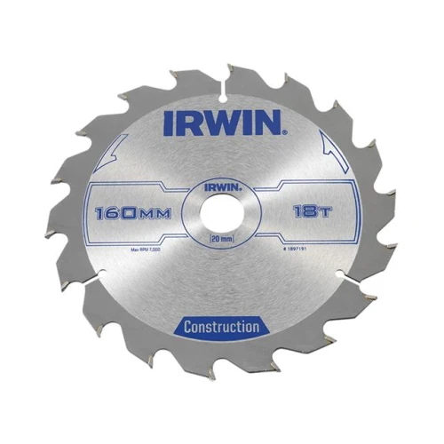 Circular Saw Blade 160 x 20mm x 18T ATB