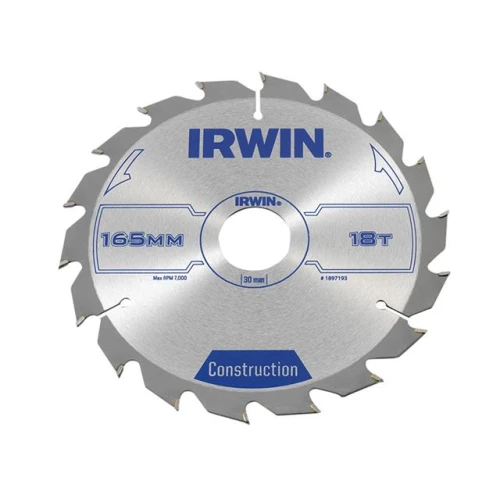 Circular Saw Blade 165 x 30mm x 18T ATB
