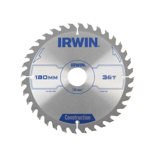 Circular Saw Blade 180 x 30mm x 36T ATB