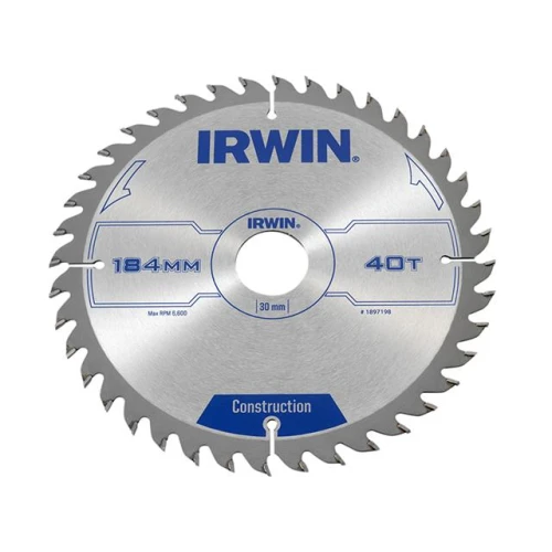 Circular Saw Blade 184 x 30mm x 40T ATB