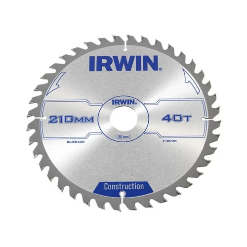 Circular Saw Blade 210 x 30mm x 40T ATB