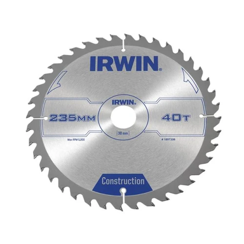 Circular Saw Blade 235 x 30mm x 40T ATB