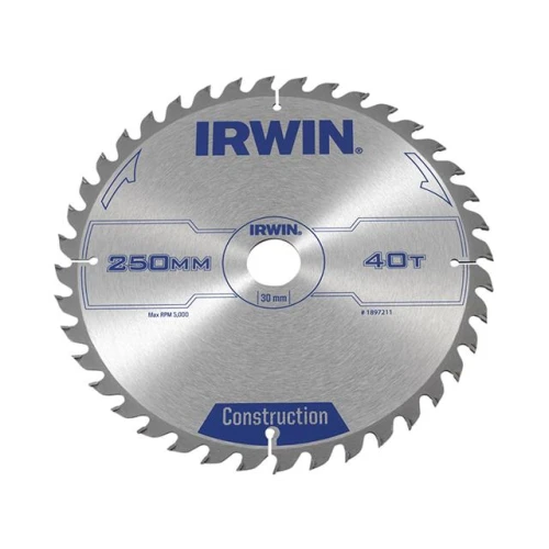 Circular Saw Blade 250 x 30mm x 40T ATB