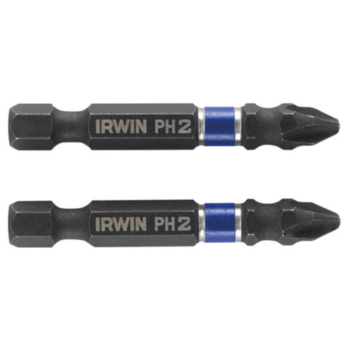 Impact Screwdriver Bits Phillips PH2 50mm Pack of 2
