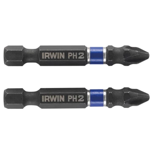Impact Screwdriver Bits Phillips PH2 50mm Pack of 2