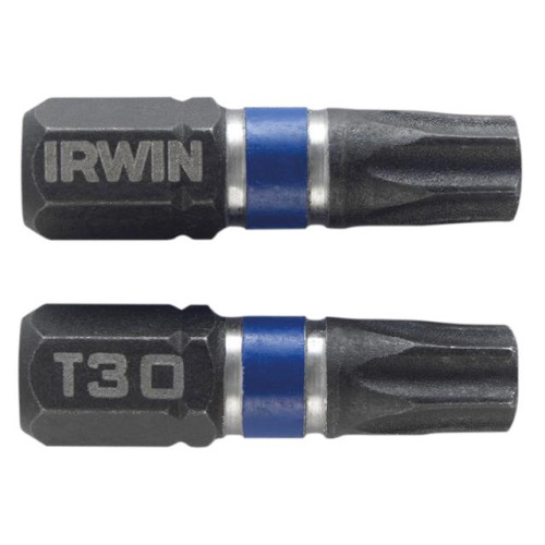 Impact Screwdriver Bits Torx T30 25mm Pack of 2