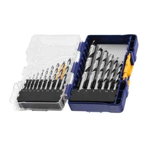 Irwin HSS Pro Drill Bit Set, 15 Piece