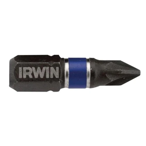 Irwin Impact Pro Performance Screwdriver Bits PZ3 25mm (Pack 2)