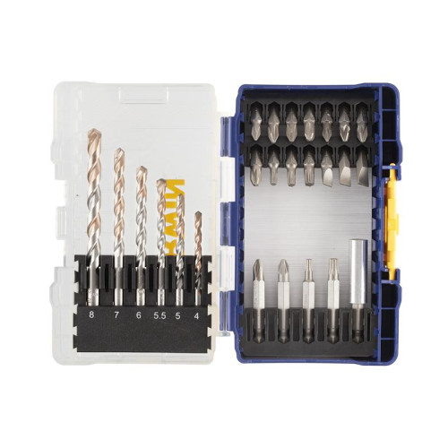 Irwin Multi Material & Screwdriving Set, 25 Piece