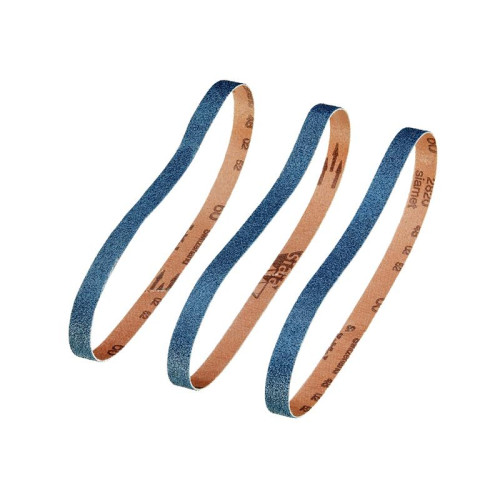 Irwin Powerfile Zirconium Sanding Belt 13 x 455mm 60G (Pack 3)