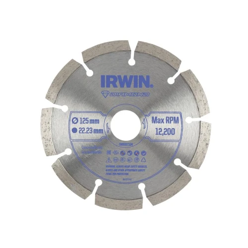 Irwin Segmented Diamond Blade 125 x 22.23mm