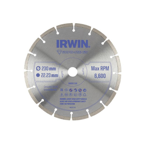 Irwin Segmented Diamond Blade 230 x 22.23mm
