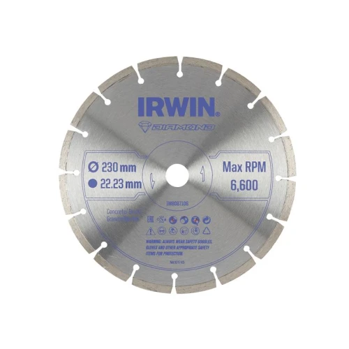 Irwin Segmented Diamond Blade 230 x 22.23mm