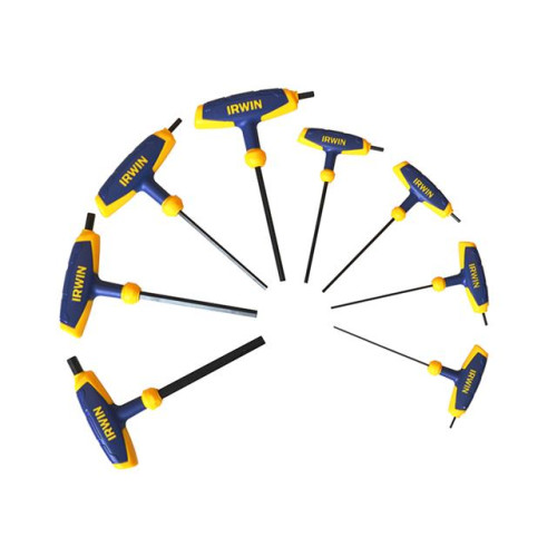 T Handle Hex Key Set Of 8 2-10mm