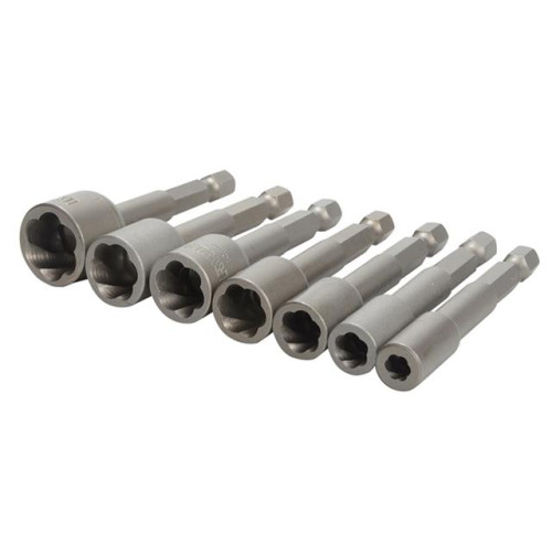 T394100 Set Of 7 Power Grip Screw Extractors