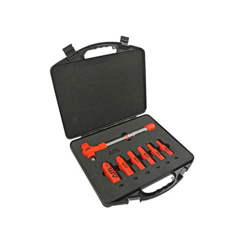 ITL Insulated 1/2in Drive Imperial Torque Wrench Kit, 7 Piece
