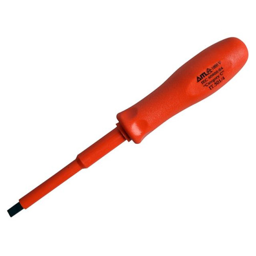 Insulated Tools Ltd Insulated Engineers Screwdriver 100mm x 6.5mm