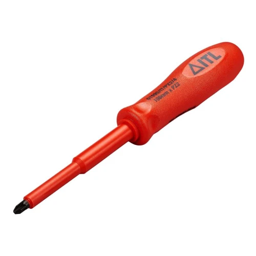 ITL Insulated Slotted/Pozidriv Screwdriver 100 x 6mm x PZ2