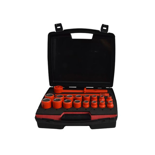 Insulated Tools Ltd Insulated Socket Set of 19 1/2in Drive