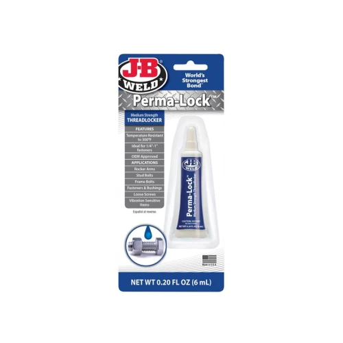 J-B Weld Perma-lock Blue Medium Strength Threadlocker 6ml