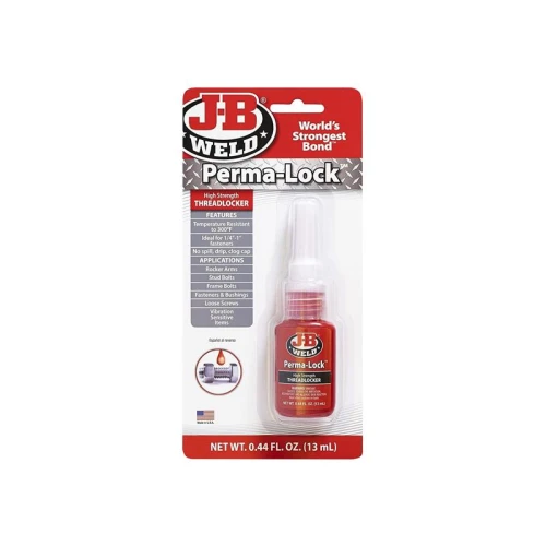 J-B Weld Perma-lock Red High High Strength Threadlocker 13ml