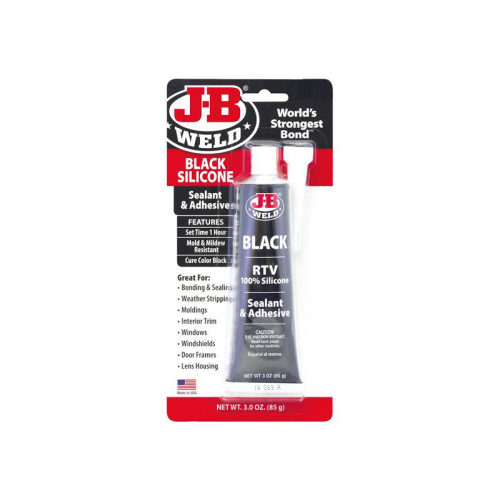 J-B Weld Silicone Sealant & Adhesive Black 85g