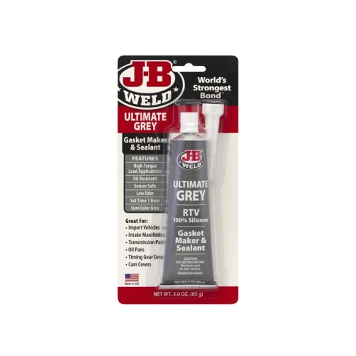 J-B Weld Silicone Gasket Maker & Sealant Grey 85g