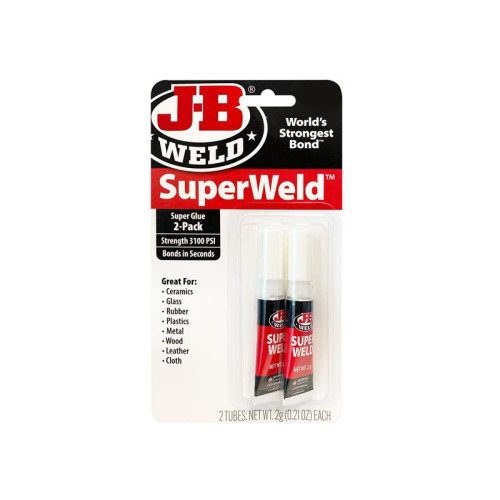 J-B Weld SuperWeld⢠2g Twin Pack