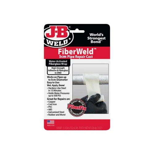 J-B Weld FiberWeld&acirc;&cent; Pipe Repair Cast 5 x 152cm