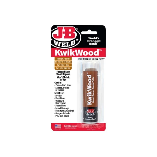 J-B Weld KwikWood&acirc;&cent; Epoxy Putty 28g