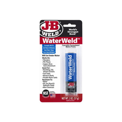 J-B Weld WaterWeld⢠Epoxy Putty 57g