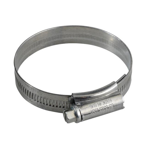 Jubilee 2X Zinc Protected Hose Clip 45mm - 60mm 1.3/4in - 2.3/8in