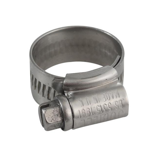 Jubilee O Stainless Steel Hose Clip 16mm - 22mm 5/8in - 7/8in