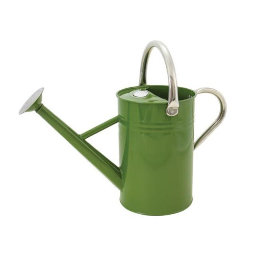 Kent & Stowe Metal Watering Can Tweed Green 4.5 litre
