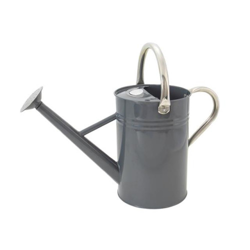 Kent & Stowe Metal Watering Can Cool Grey 4.5 litre