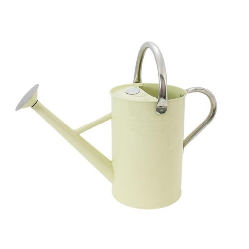 Kent & Stowe Metal Watering Can Vintage Cream 4.5 litre