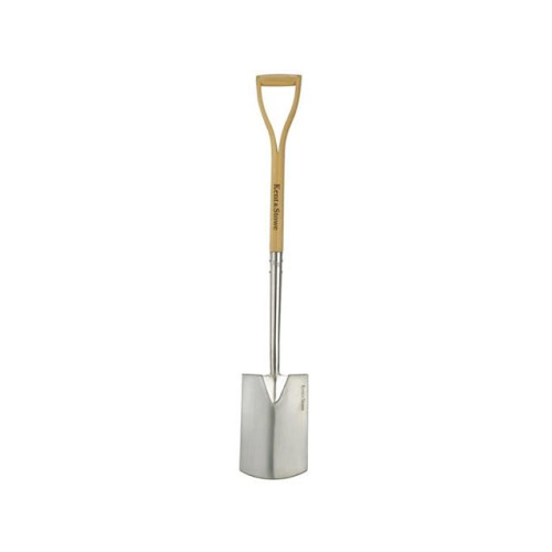 Kent & Stowe Stainless Steel Digging Spade, FSCÂ®
