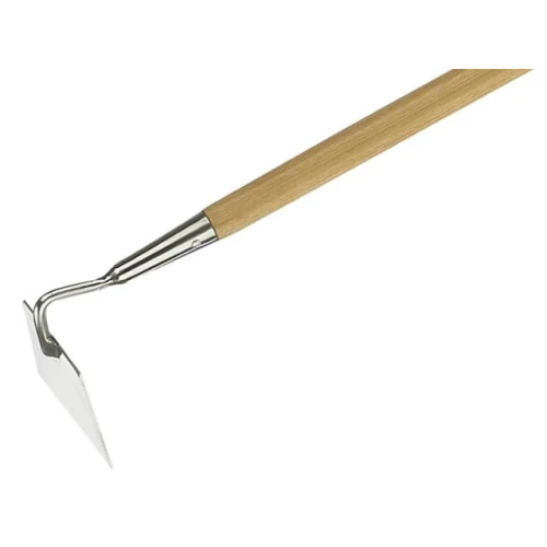 Kent & Stowe Stainless Steel Long Handled Draw Hoe, FSC&Acirc;&reg;
