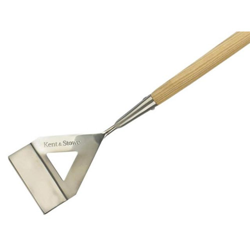 Kent & Stowe Stainless Steel Long Handled Dutch Hoe, FSCÂ®