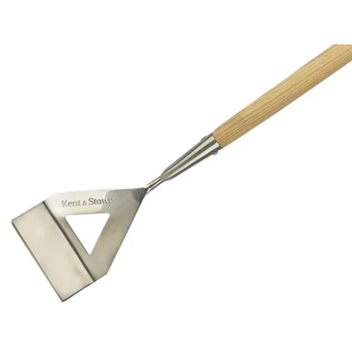 Kent & Stowe Stainless Steel Long Handled Dutch Hoe, FSC&Acirc;&reg;