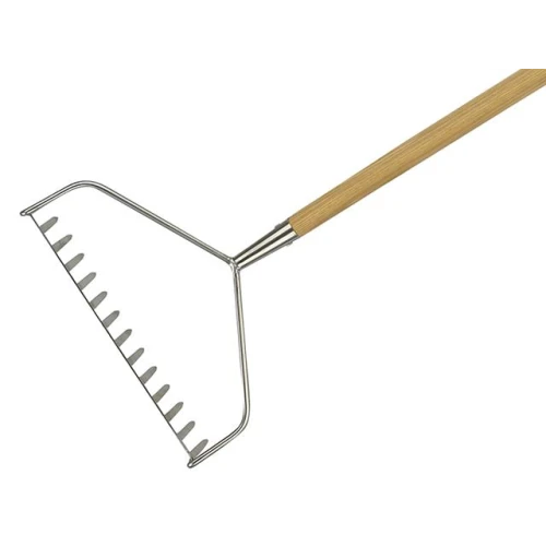 Kent & Stowe Stainless Steel Long Handled Soil Rake, FSC&Acirc;&reg;