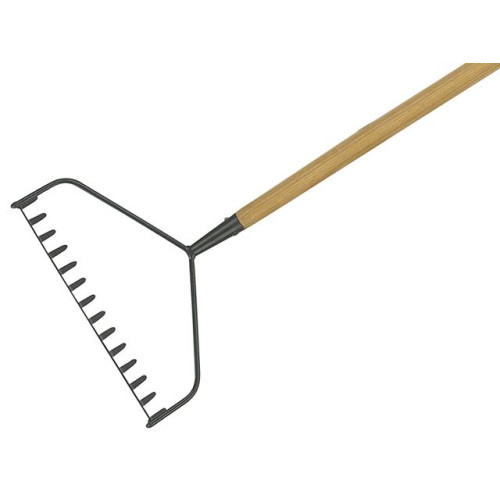 Kent & Stowe Carbon Steel Long Handled Soil Rake, FSCÂ®