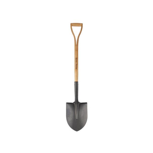 Kent & Stowe Carbon Steel Round Nosed Shovel, FSCÂ®