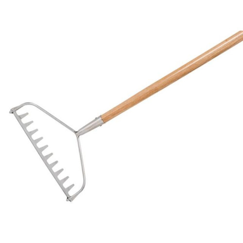 Kent & Stowe Stainless Steel Garden Life Soil Rake, FSC®