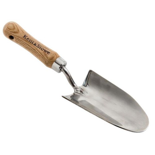 Kent & Stowe Stainless Steel Garden Life Hand Trowel, FSCÂ®