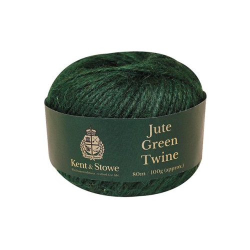 Kent & Stowe Jute Twine Green 80m (100g)