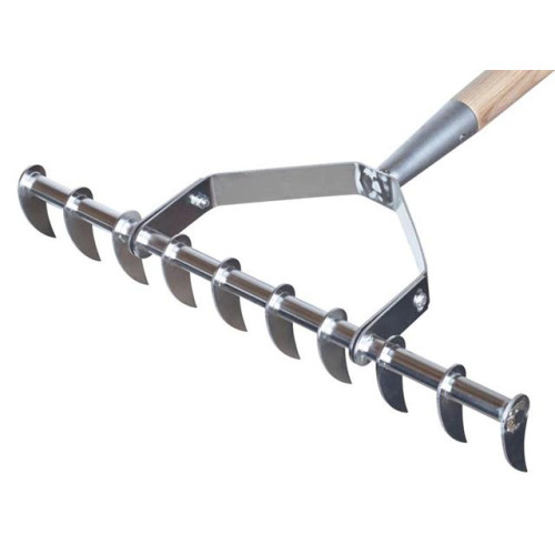 Kent & Stowe Stainless Steel Long Handled Scarifying Rake, FSC®